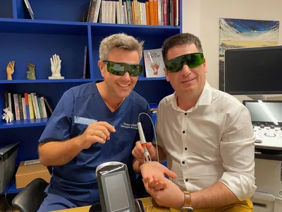 La thérapie de la laser-thérapie se développe en orthopédie