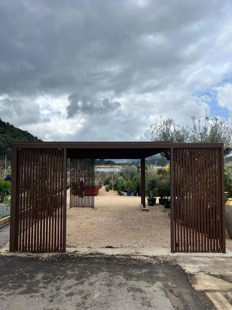 pergola auto portée sur mesure les Pennes Mirabeau Bouches du Rhône