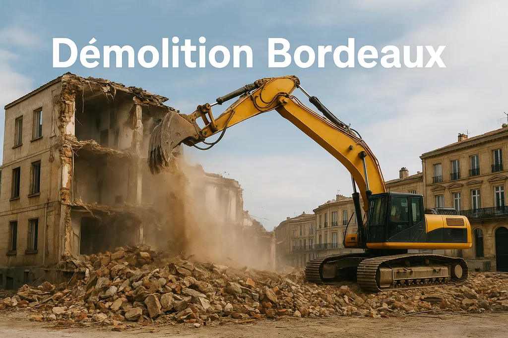 Démolition Bordeaux : un savoir-faire essentiel pour vos projets de rénovation