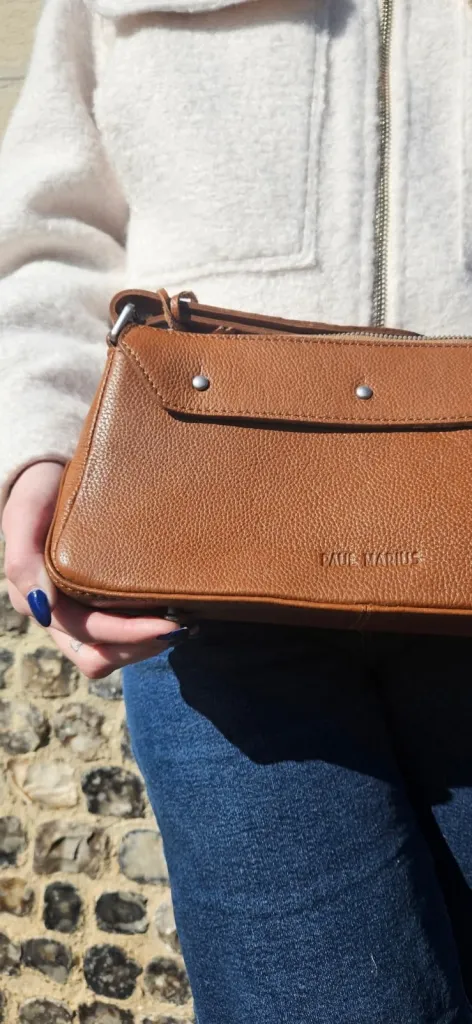 Sac baguette Billie naturel Paul Marius disponible chez Evasion Eu