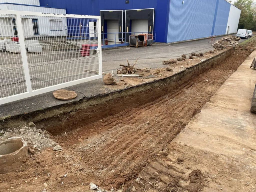 Ligne d’enrobée pour une entreprise à Illkirch près de Strasbourg 