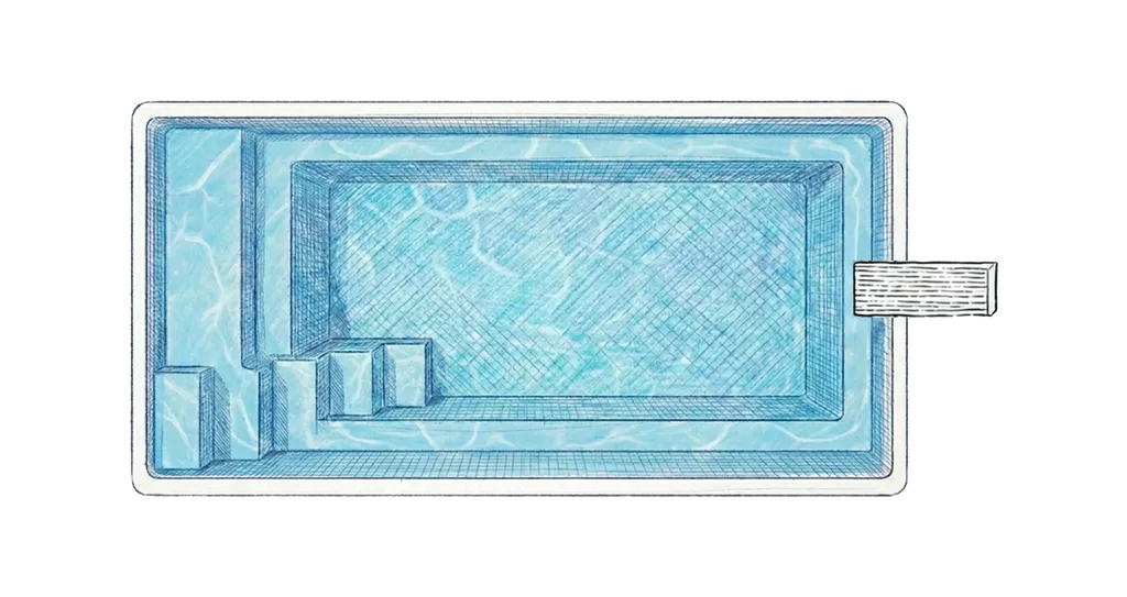 Piscine Maquette 3D Alliance piscines Krono