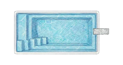 Piscine Maquette 3D Alliance piscines Krono