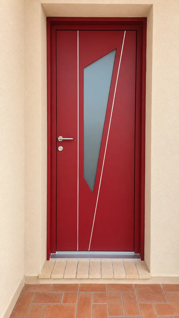 Mise en place d’une porte d’entrée  K-line ref Koba sur Istres