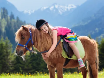 Stage équitation pour enfants