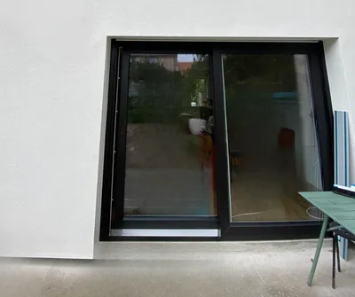 Levant coulissant en PVC sur mesure à Mérignac installé  par Aquit'M