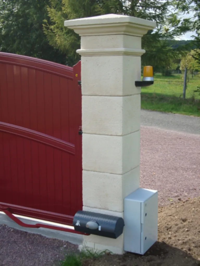 Réalisation de motorisation de portail aluminium