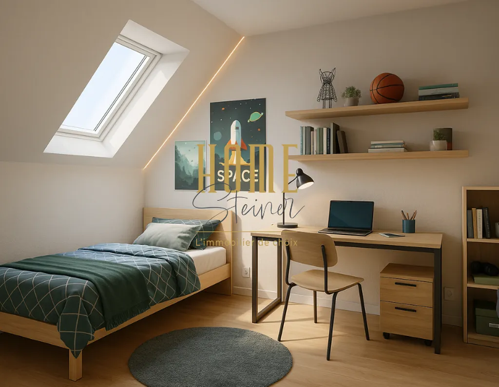 Dernière maison neuve de 140m² disponible à Kilstett avec grand jardin 2 ares, terrasse et garage double