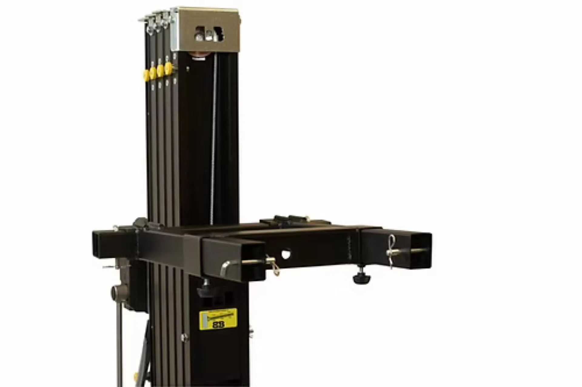 PIED TÉLÉSCOPIQUE À TREUIL AVEC FOURCHES 6,20M 300KG MAX