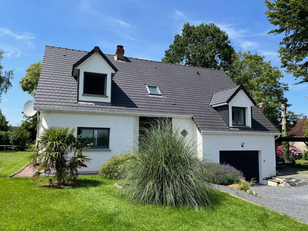 Pavillon contemporain de 2008, à vendre, en excellent état avec vue dégagée, 76480