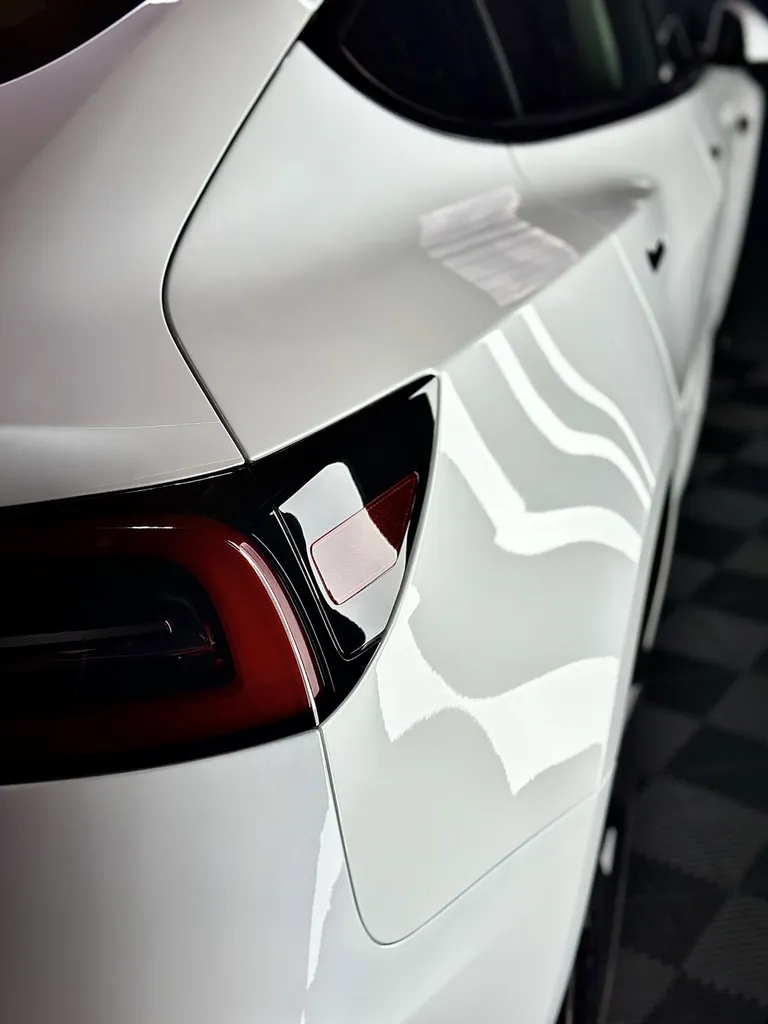 film de protection carrosserie PPF Lyon anti rayures tesla model 3 