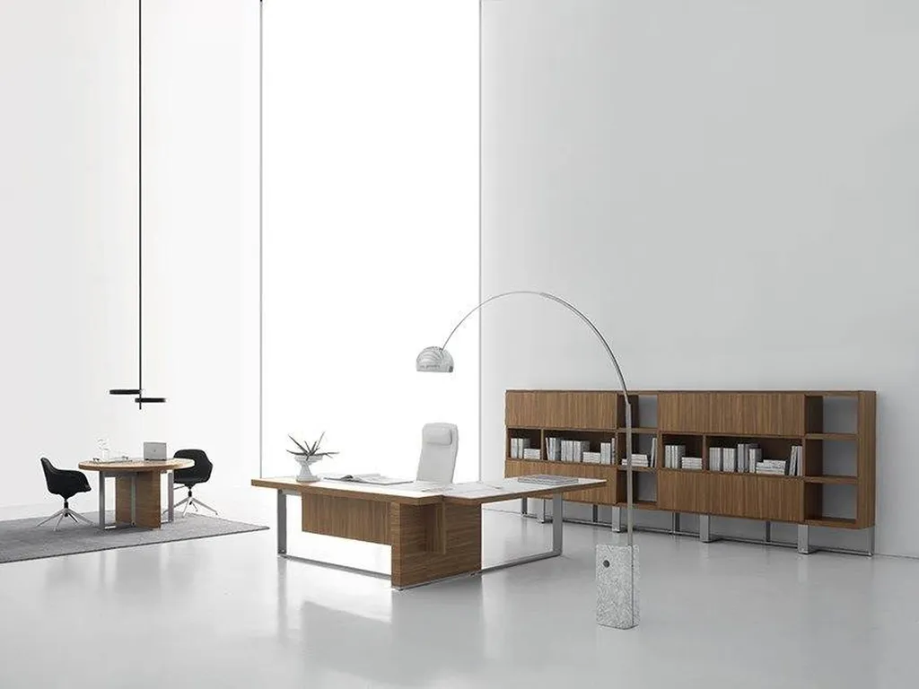 Bureau de direction bois VIGO de DVO fabricant Italien - CONCEPTYS AMÉNAGEMENT à Alès