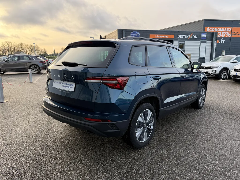 Skoda Karoq d’occasion Diesel automatique proche Rouen – SUV fiable et équipé chez Caudebec Automobiles