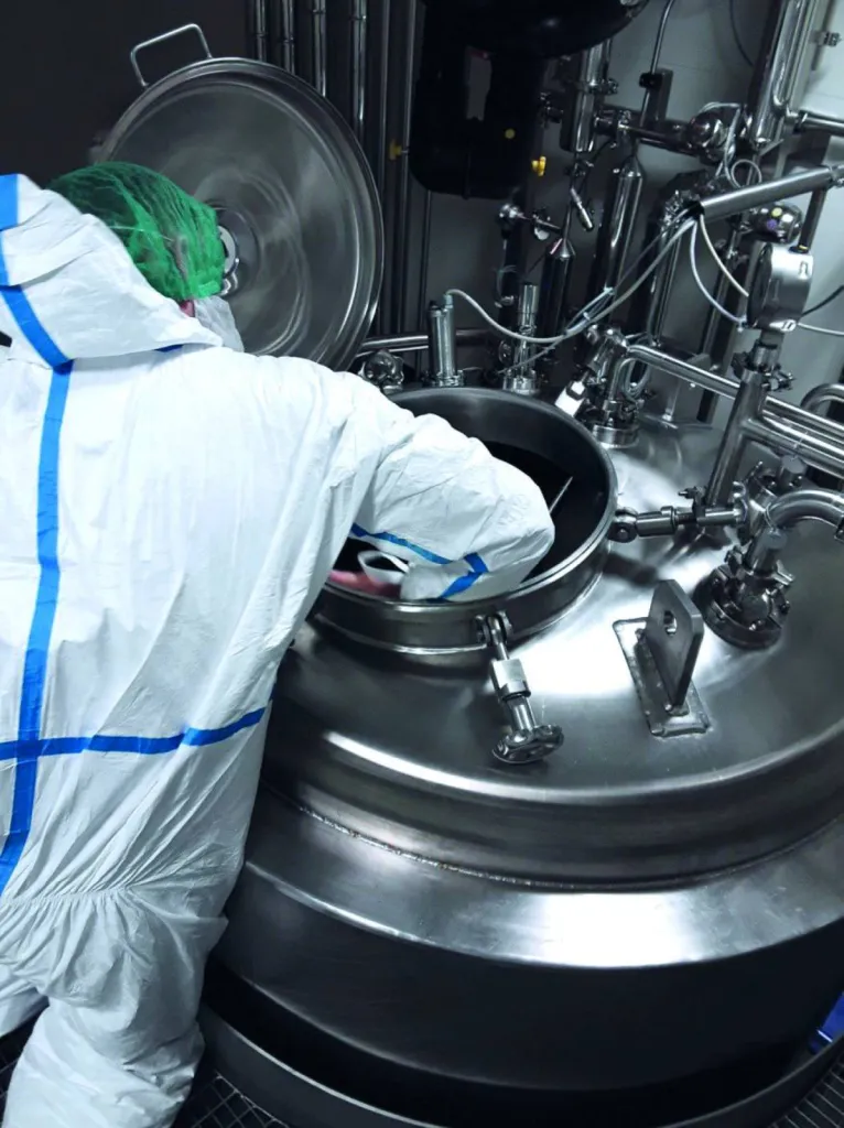 Contrôle état de surface intérieur cuve inox