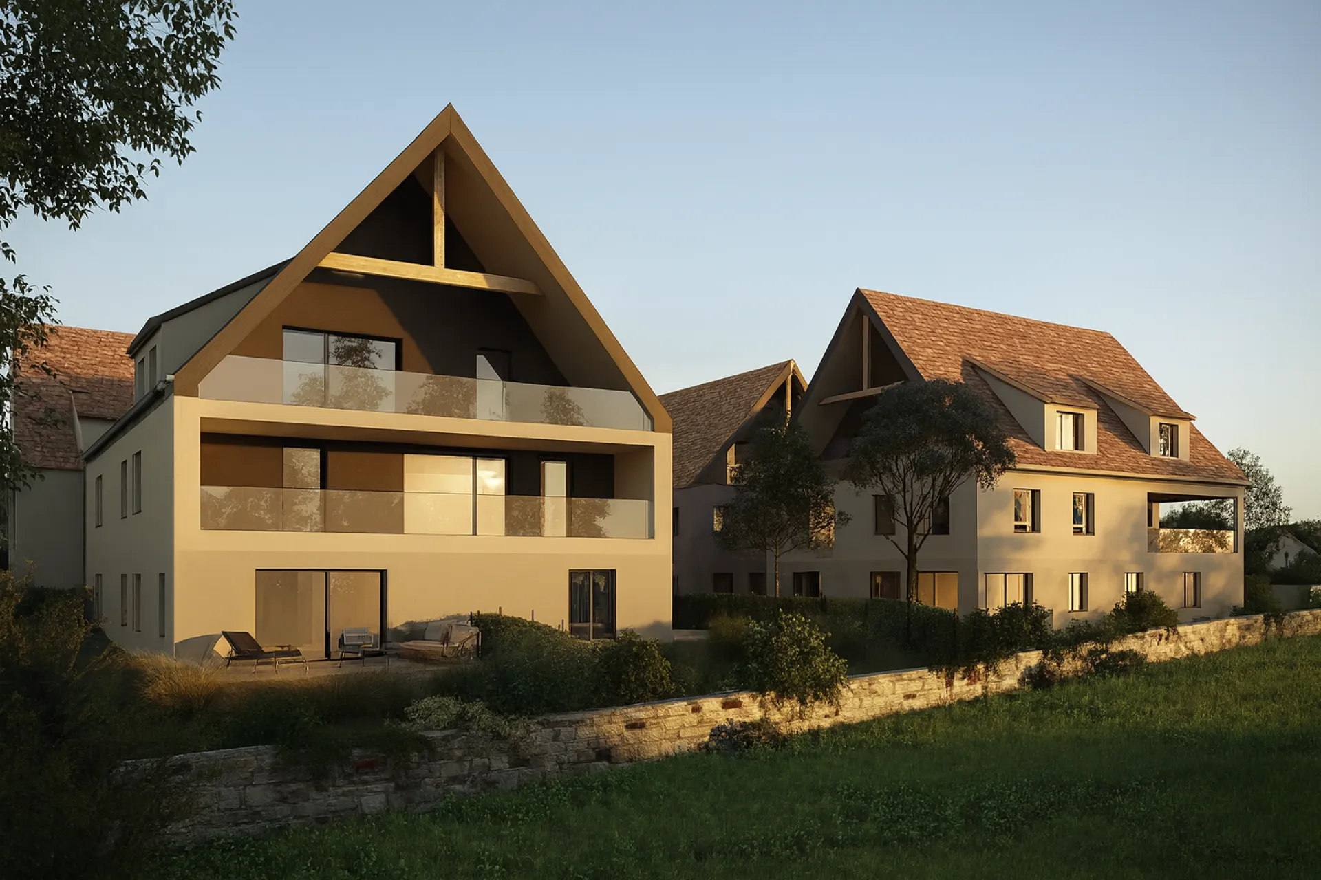 La nouvelle résidence à Breuschwickersheim 