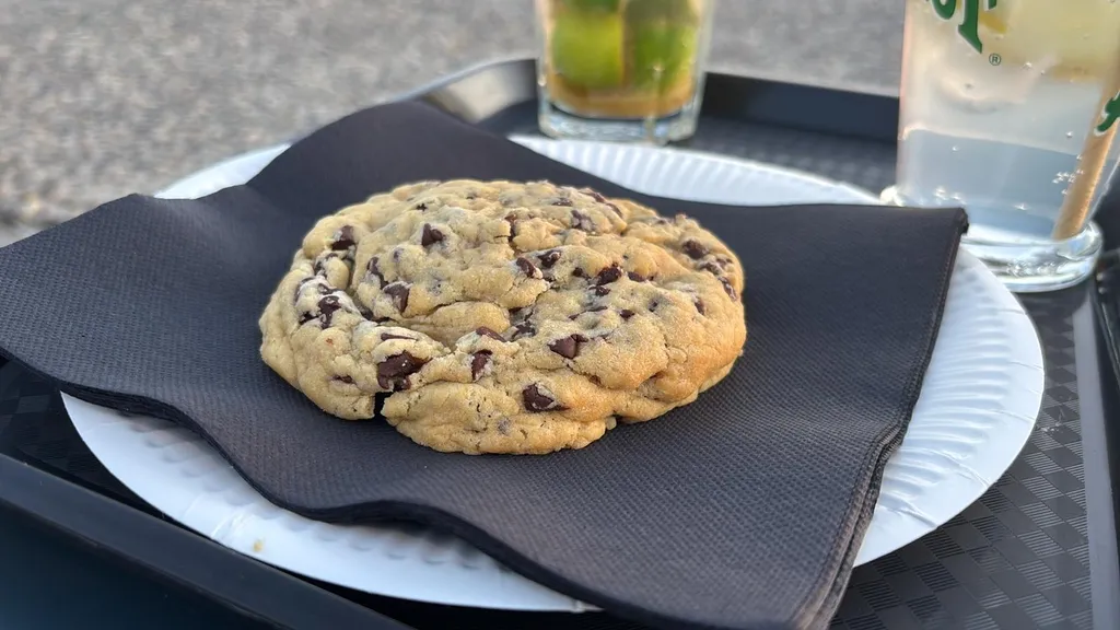 Cookies maison chocolat au Havre chez Beach Boy