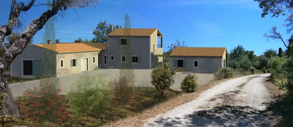 Insertion - Permis de construire pour une villa et ses annexes dans le Vaucluse 