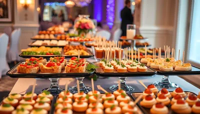 Cocktail d’entreprise à Haguenau : plateaux repas, canapés salés et mignardises pour un séminaire réussi