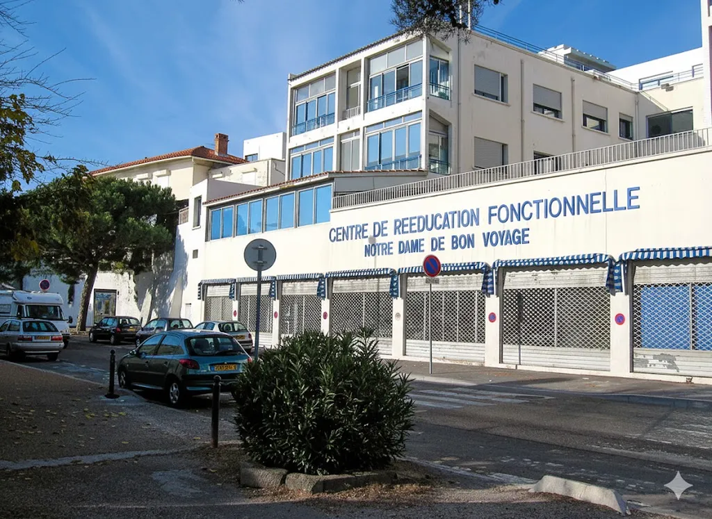 Transport ambulance spécialisé vers le centre de rééducation Notre Dame de Bon Voyage à La Ciotat sécurisé