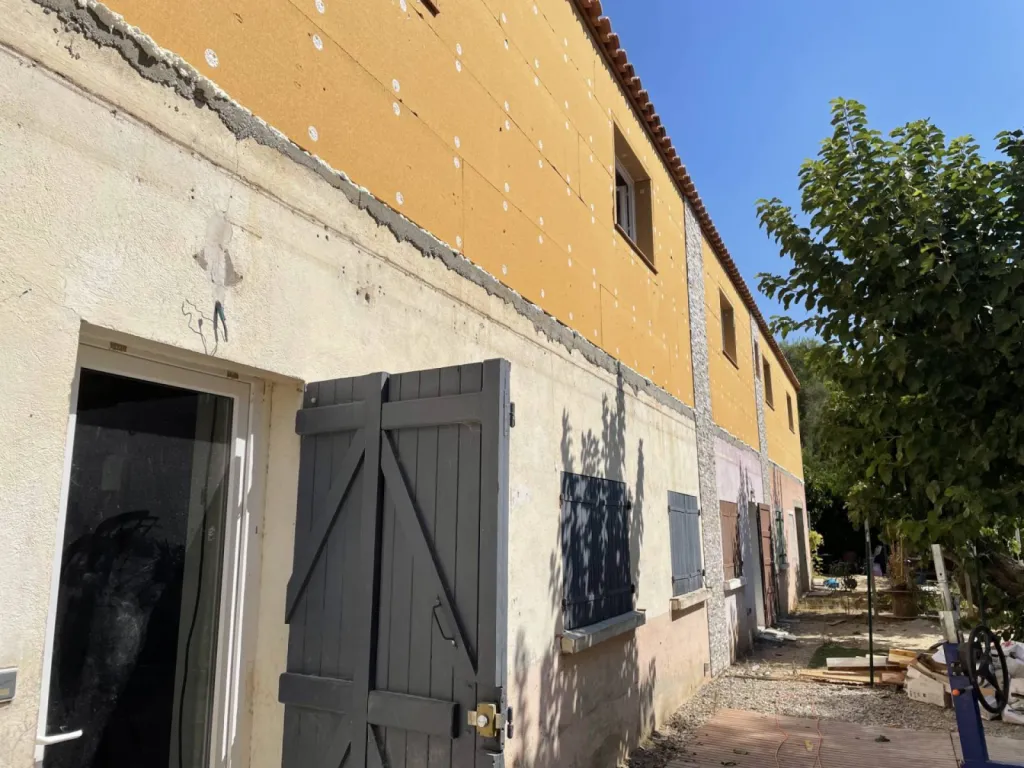 Surélévation en ossature bois à Ollioules