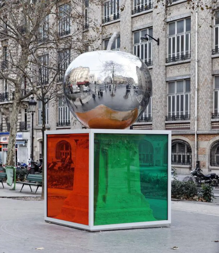 Sphère terrestre pomme - Polissage mécanique