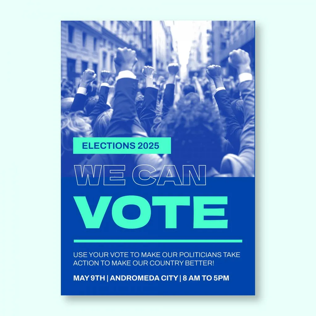 graphisme et impression tract politique pour election vote mairie var