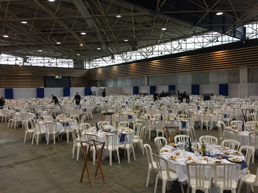 Installation mobilier pour salon professionnel à Lyon