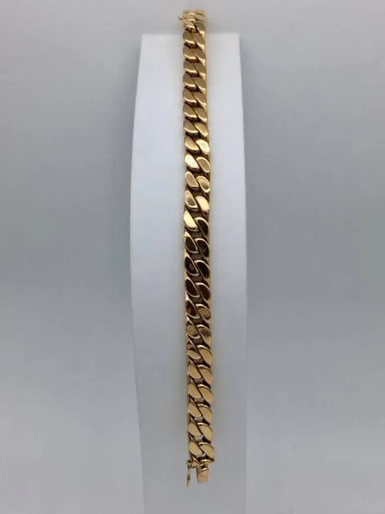 Bracelet maille américaine or 750/1000ème occasion Or Ligne La Teste Bassin d'Arcachon