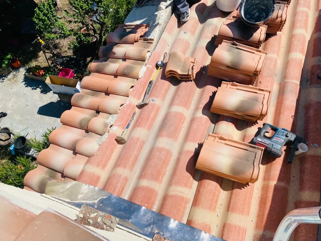 mise en oeuvre de toiture pst sur aix en provence
