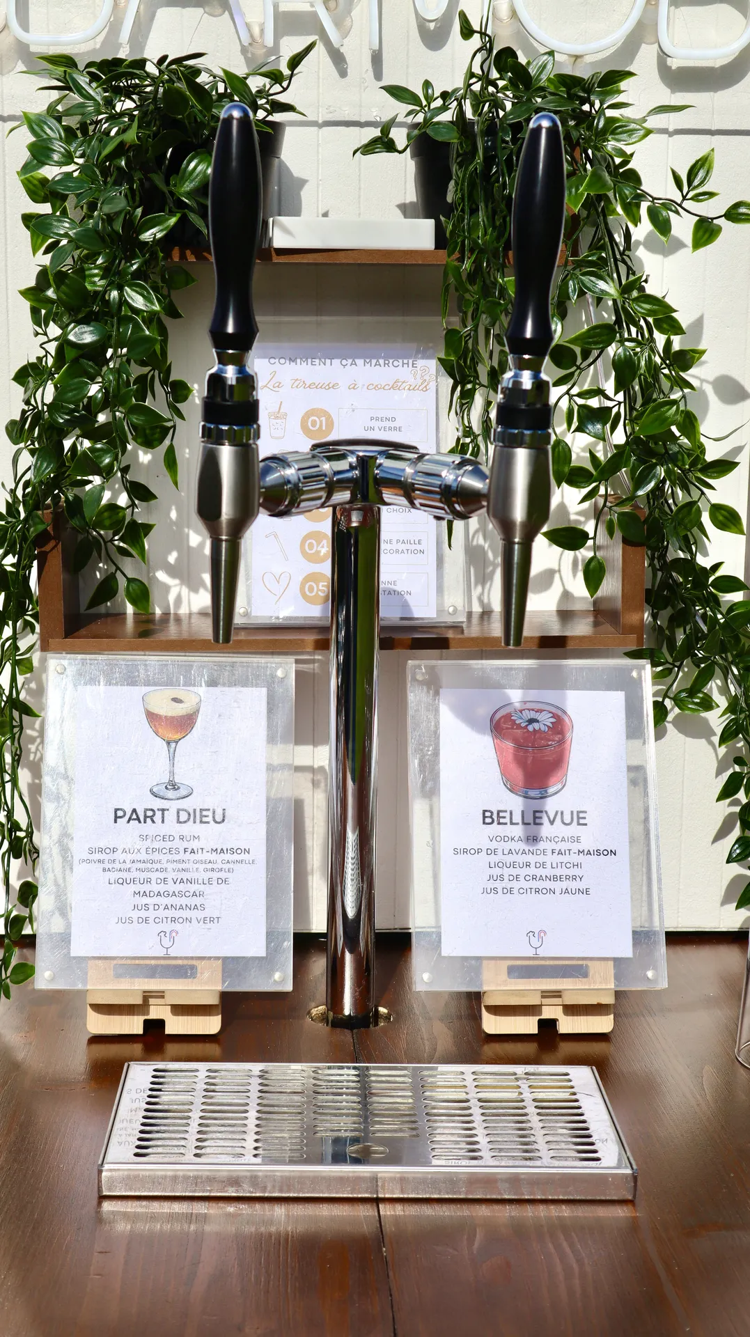 Animation cocktail avec tireuse professionnelle à Lyon