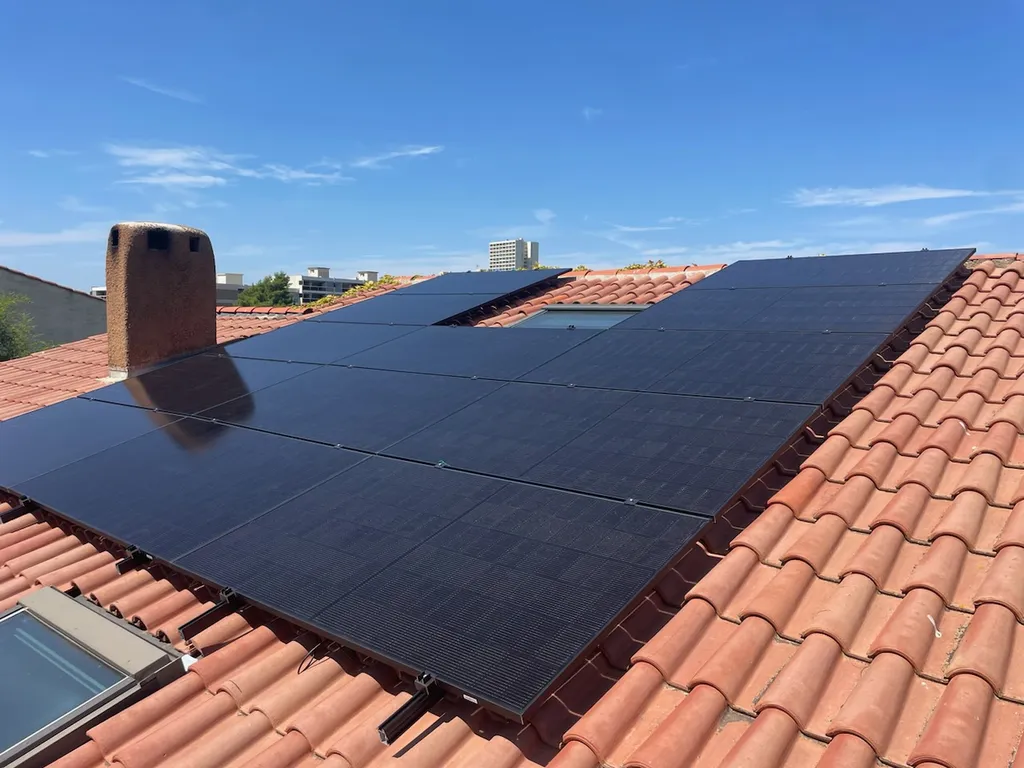 Installation de 13 panneaux photovoltaïques à Marseille avec système de stockage par batterie
