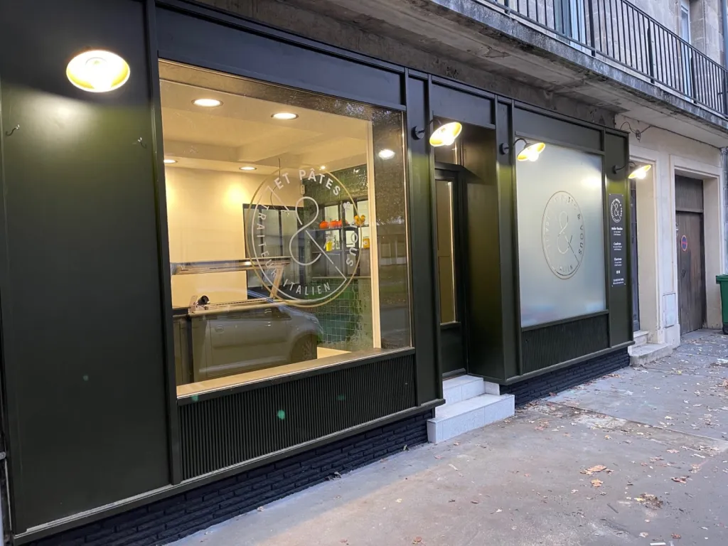 Agencement d'un Traiteur italien à Bordeaux