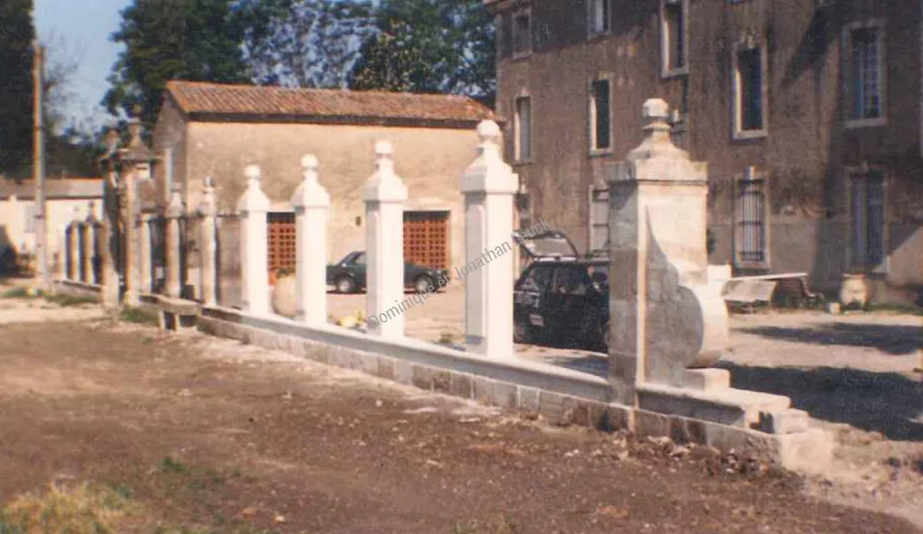 Piliers de soutènements en pierre