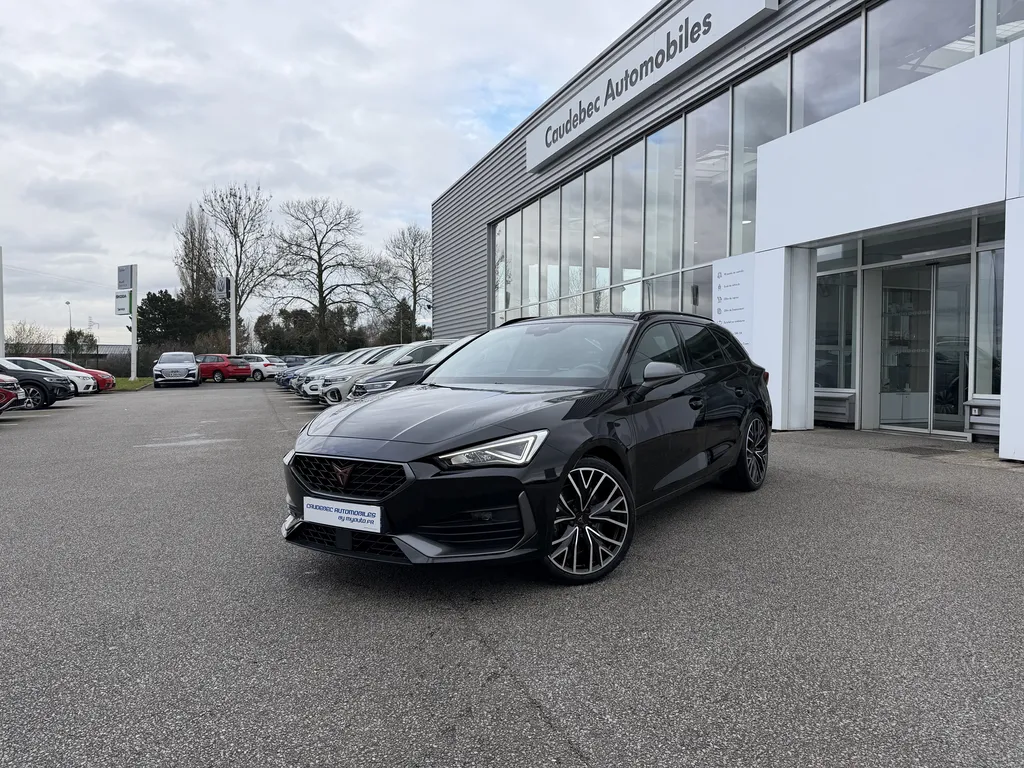 Voiture d'occasion CUPRA Leon Sportstourer hybride rechargeable au meilleur prix proche du Havre et de Rouen