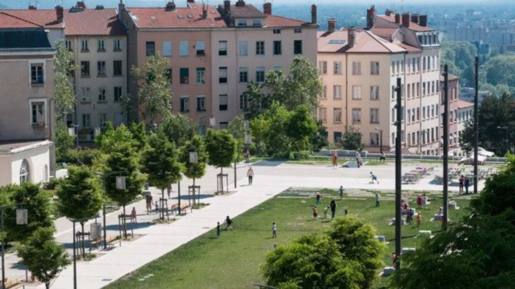 Place du caillou à lyon 4