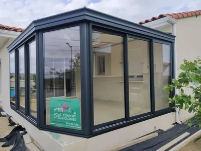 Véranda Pans coupé à Béziers pres de vias