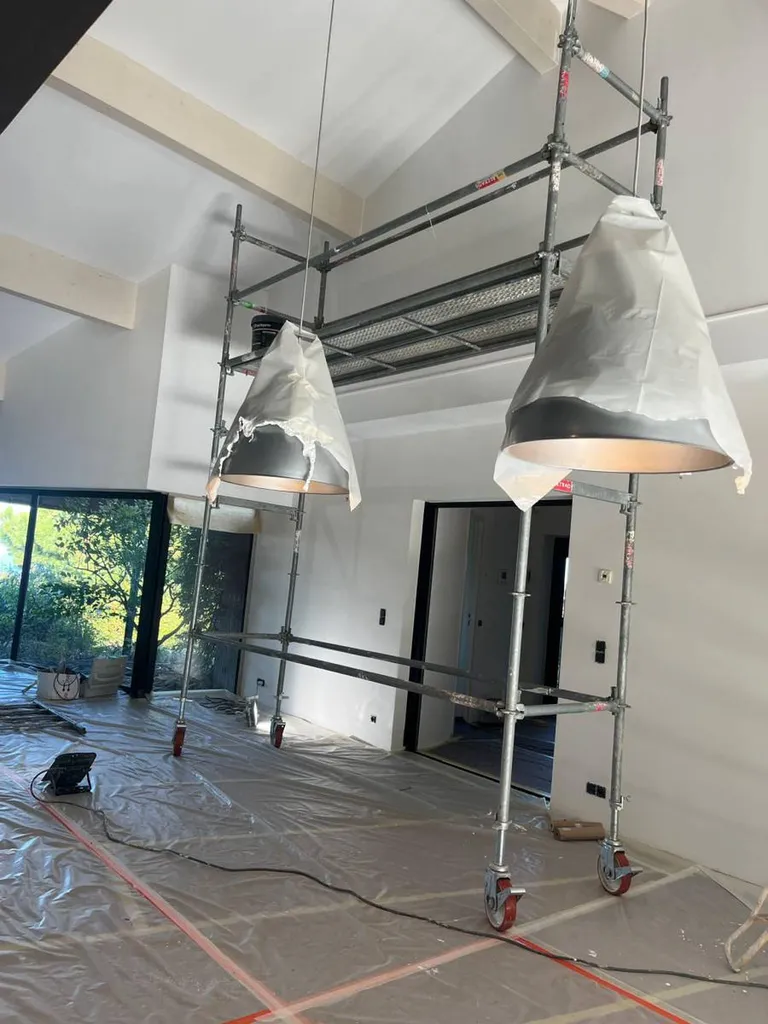 Réalisation sol en Béton ciré du coté de Toulon