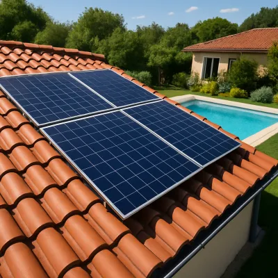 Chauffage solaire de piscine à Toulon dans le Var avec Provence Energie Solaire Services