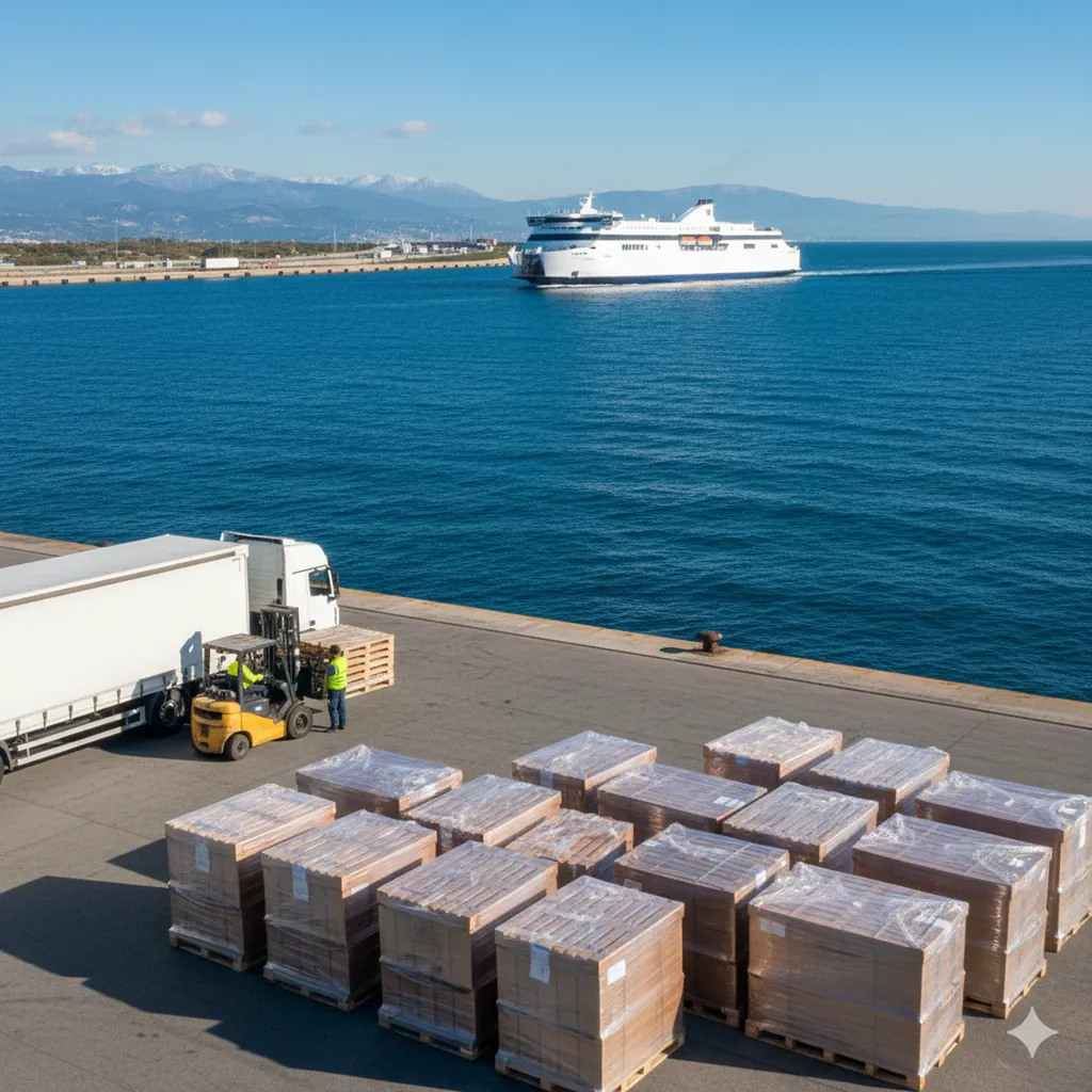 Transport marchandise express depuis Bordeaux vers Ajaccio : chiffrage clair, délais maîtrisés et manutention sécurisée en Corse pour vos collectivités, industriels et distributeurs