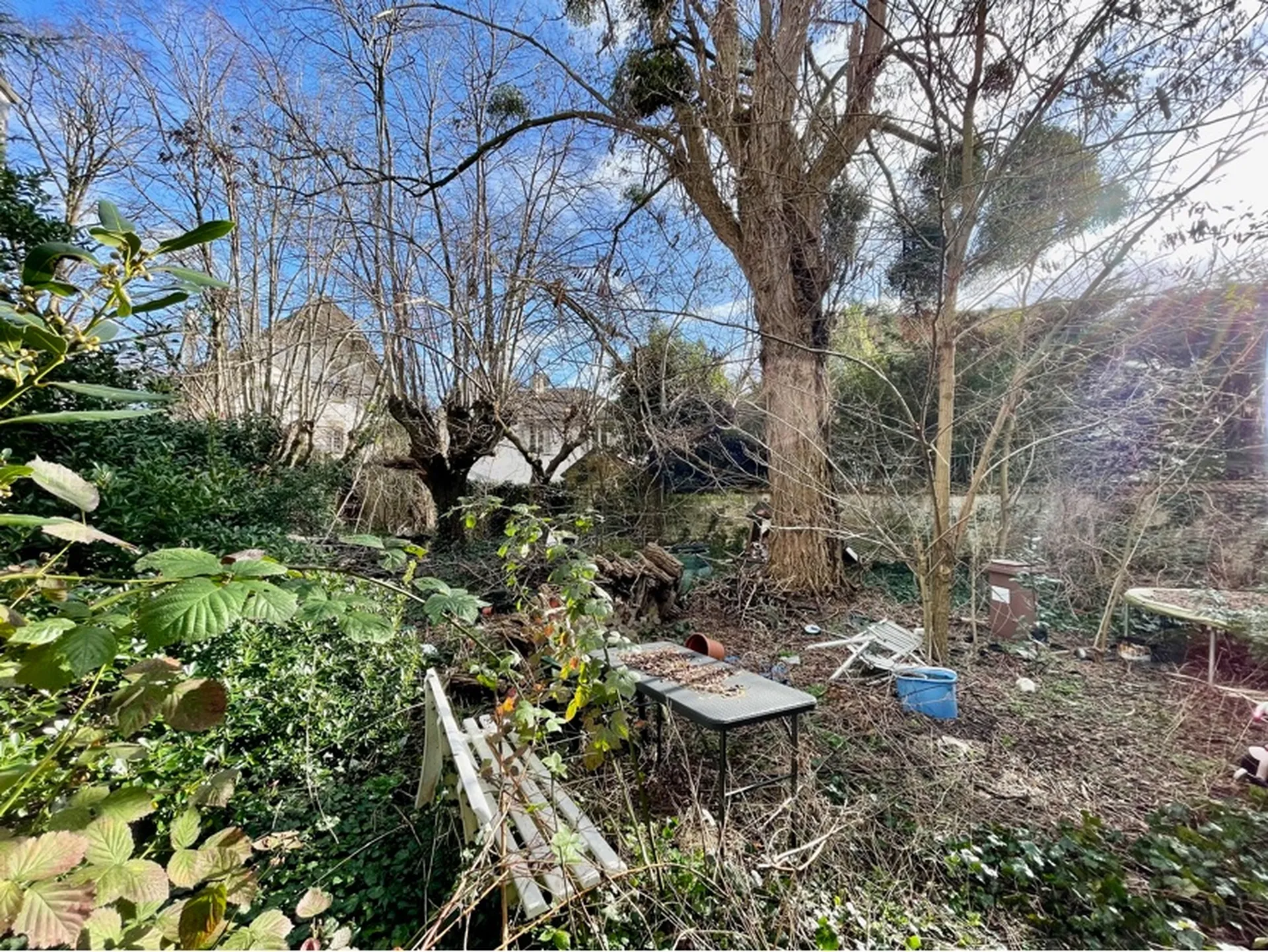Jardin arboré pouvant accueillir une piscine au Vésinet, proposé par Helix Immobilier