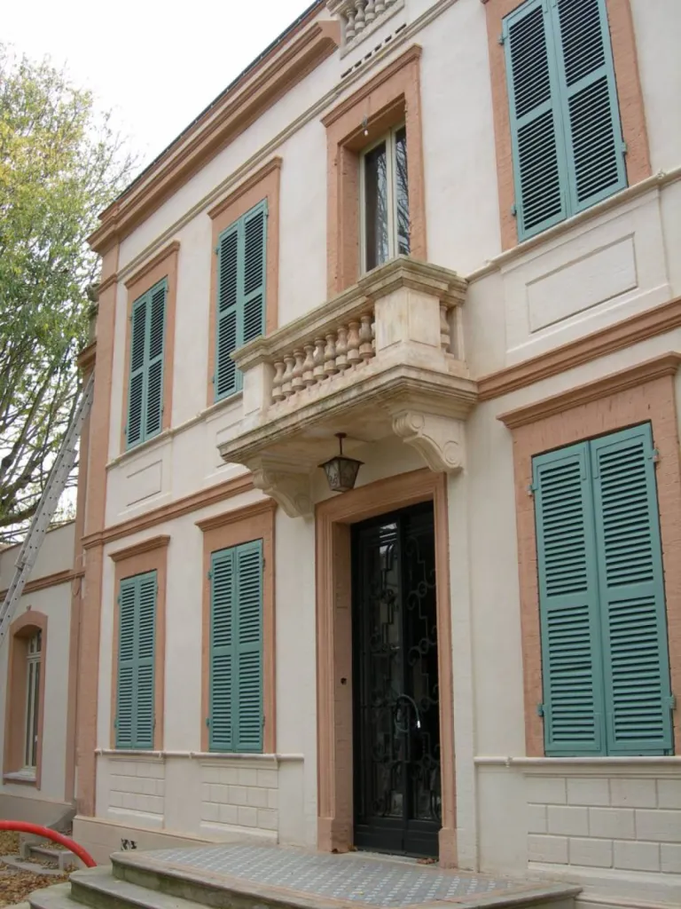 Façade en BADIGEON DE CHAUX de TERRE DU MONDE