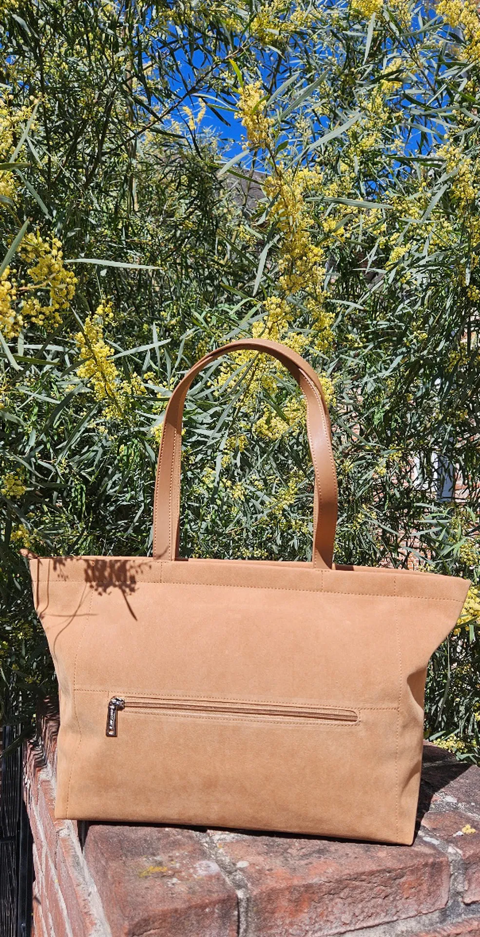 Sac cabas Lancaster couleur moka chez Evasion à Eu