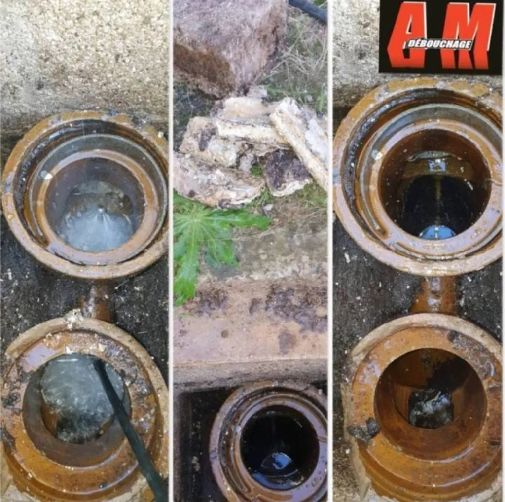 Débouchage d'un siphon à la haute pression Débouchage d'un siphon à la haute pression