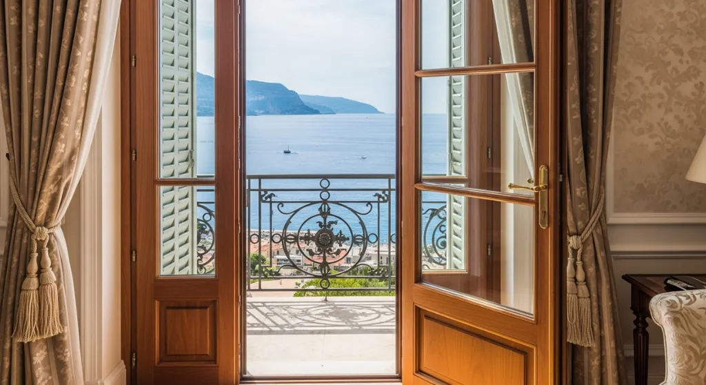 Poser une porte-fenêtre en bois de style traditionnel pour préserver le cachet de votre appartement à Monaco et sa Principauté
