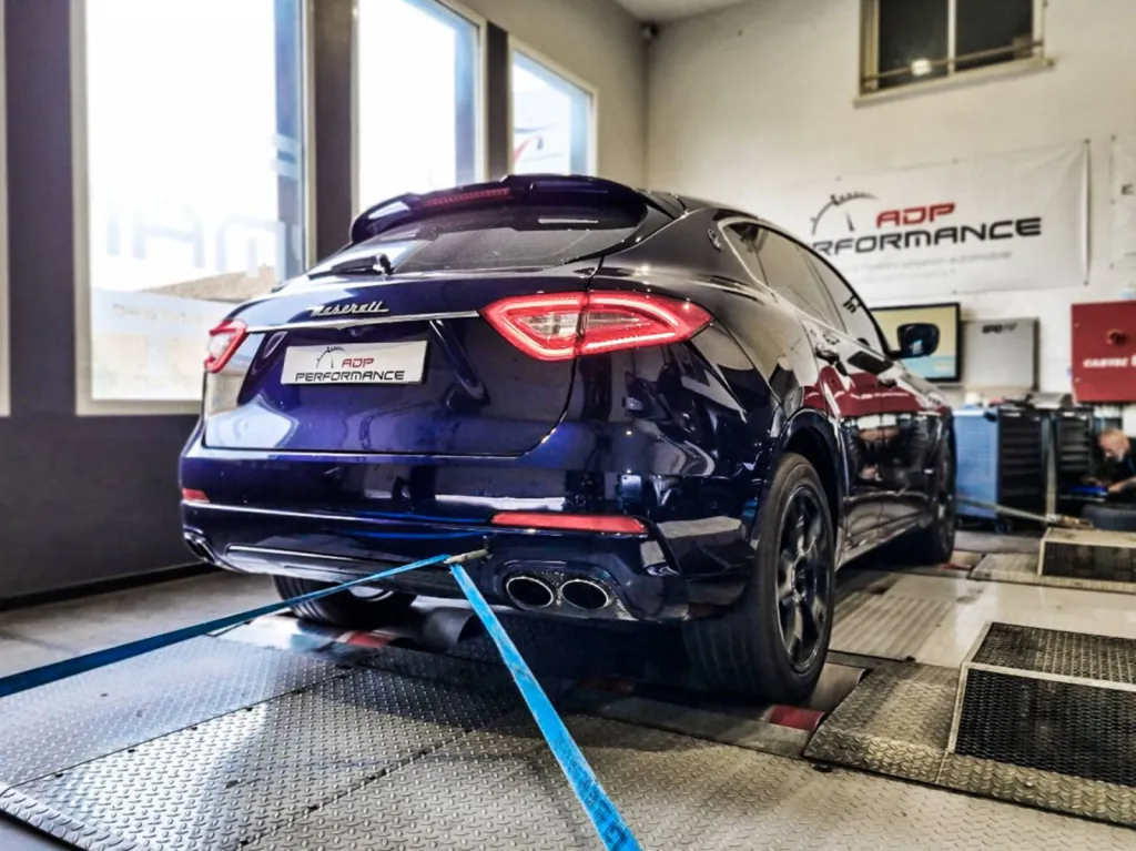 Reprogrammation moteur Stage 1 Maserati Levante 3.0 V6 Bi-Turbo 350cv - Optimisation performance ADP Performance Avignon
