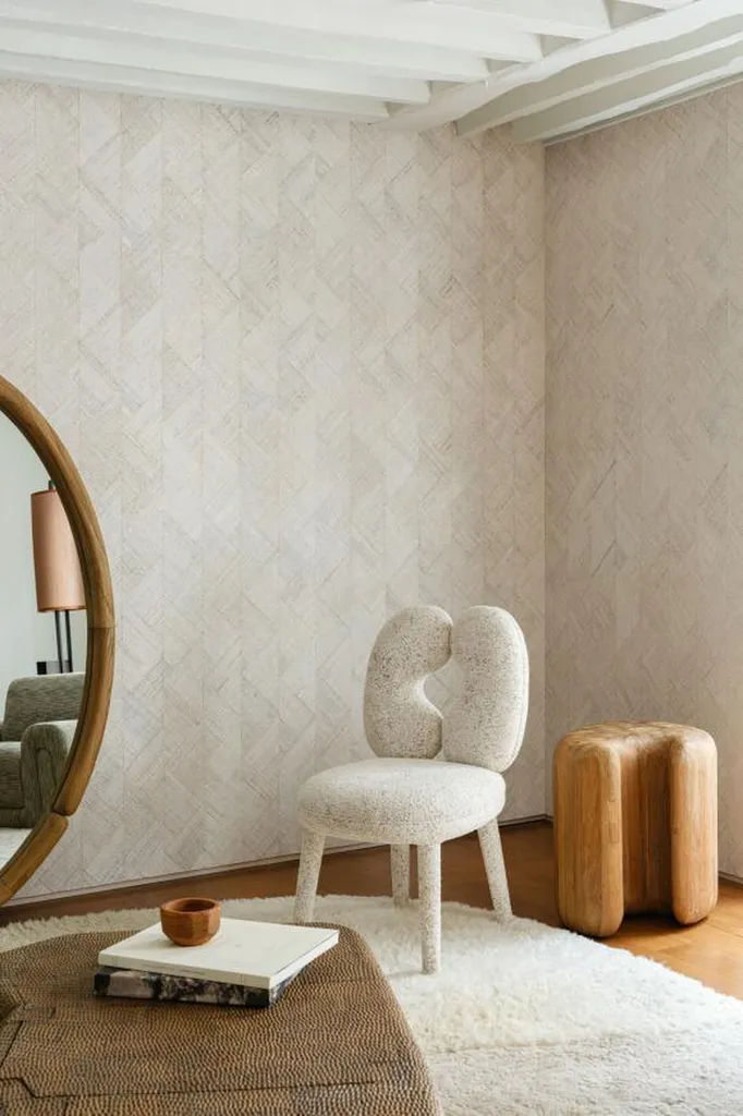 Décoration sur mesure appartement Chartrons avec matériaux nobles et ambiance raffinée