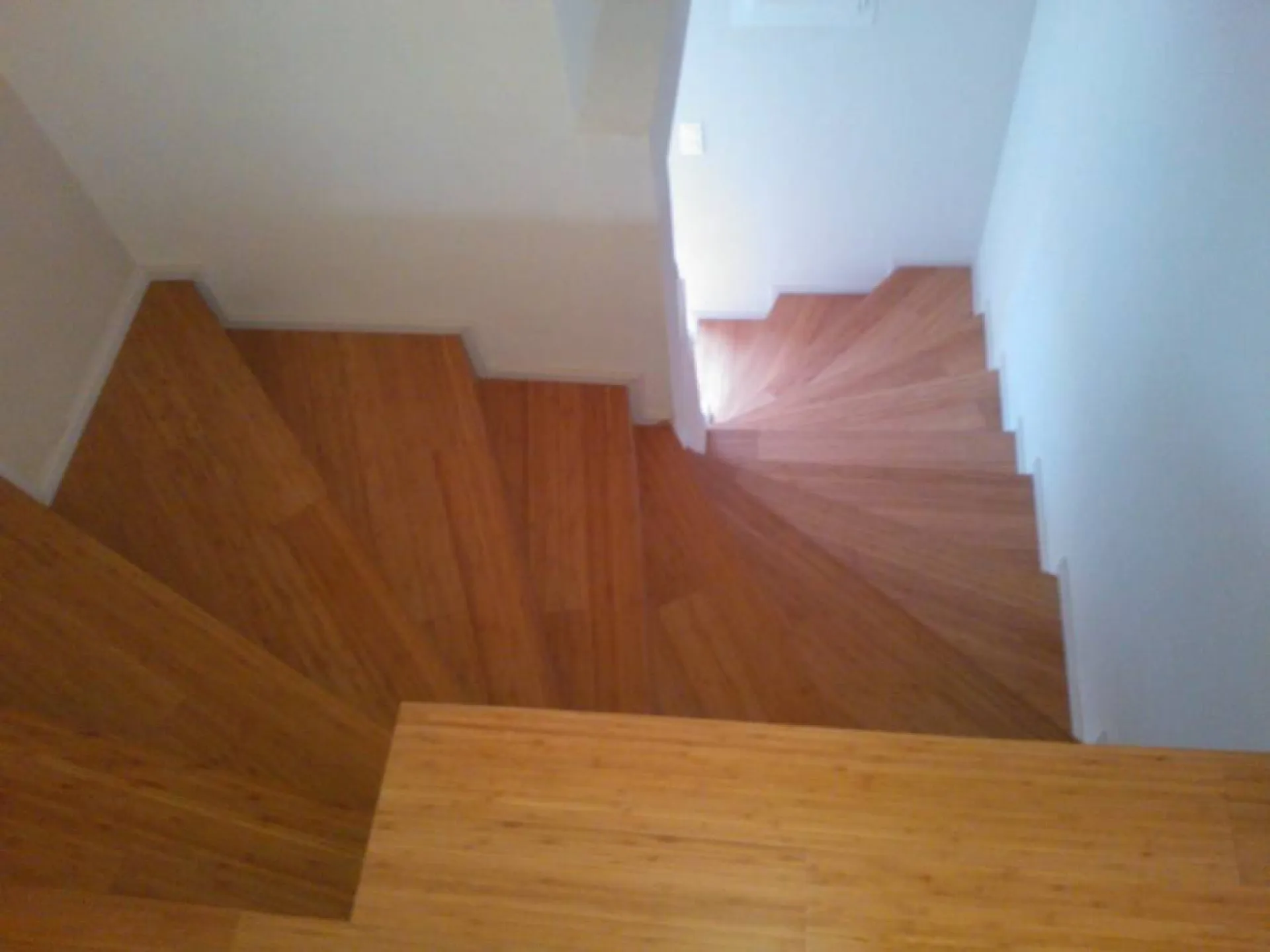 Rénovation d'un escalier en Bambou près d'Aix en Provence