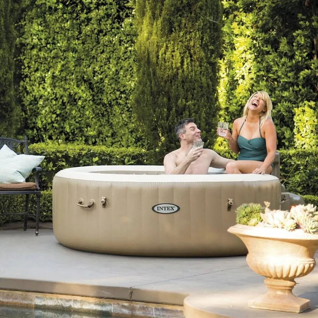 Pure Spa Bulles 4 places INTEX chez Aquarev'Piscines à Oraison dans le 04
