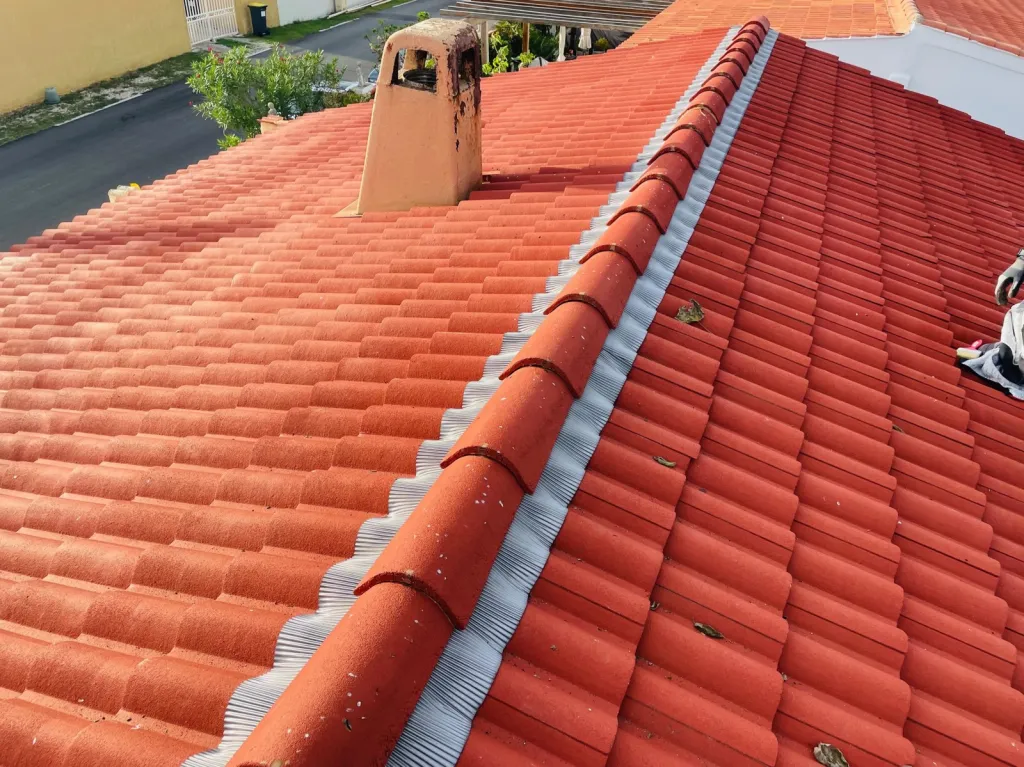 Pose du Faitage plomb sur Aix en Provence