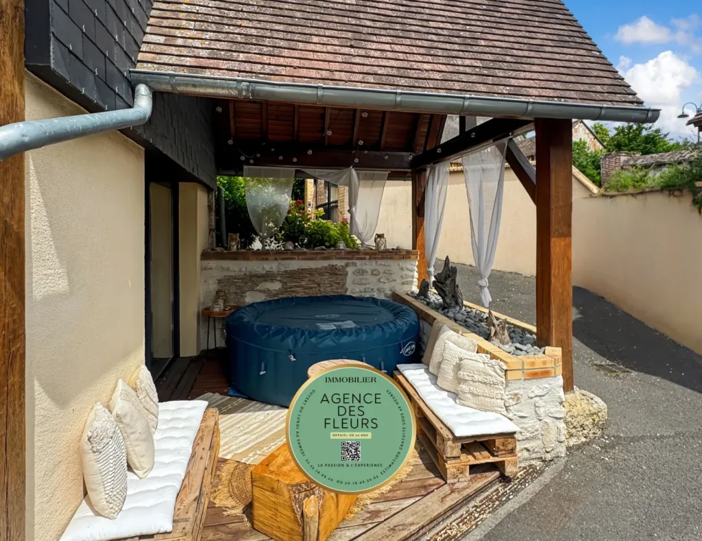 A vendre magnifique propriété de 172 m² habitables édifiée sur 781 m² de terrain sur la commune de FRENEUSE 76410